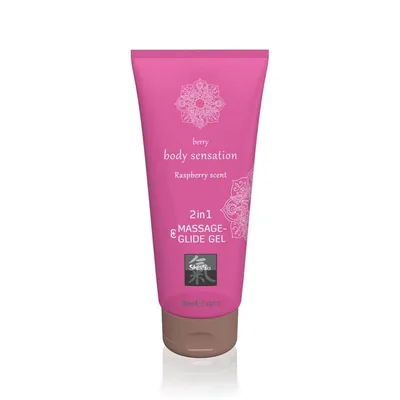Ulei de Masaj Shiatsu 2in1, zmeură, 200ml