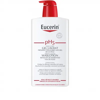 Gel de duș, Eucerin, 1000ml