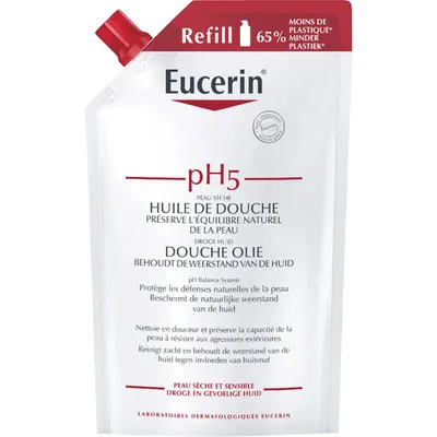 Ulei de duş, Eucerin, pH5 Refill 400ml, migdale