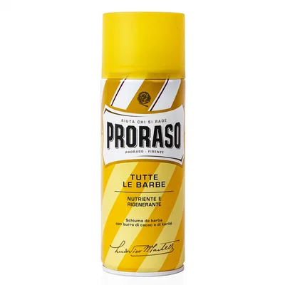 Spumă de ras, Proraso, Unt de Karite, 400ml