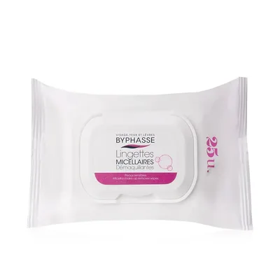 Șervețele demachiante Byphasse Micellar Solution, 25 buc