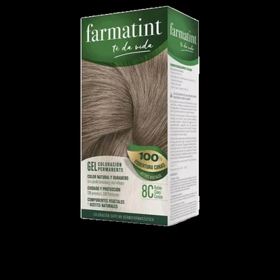Vopsea de păr, Farmatint, Light Ash Blonde, 8C