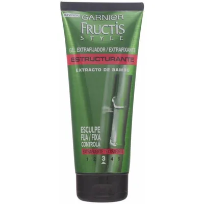 Gel păr, Garnier, Fructis Extra Forte, verde, 200ml