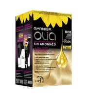 Vopsea de păr, Garnier, Olia, auriu platinat