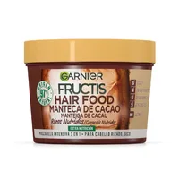 Mască de păr Garnier Fructis Hair Food, Unt de Cacao, 390ml, pentru bucle uscate