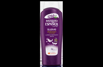 Gel de duș, Instituto Español, Suave, violet, 1250ml