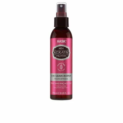 Spray păr Hask, Keratin, 5-in-1, roz, 175ml