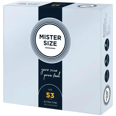Prezervative, Mister Size 53 mm, ultra-sensibile