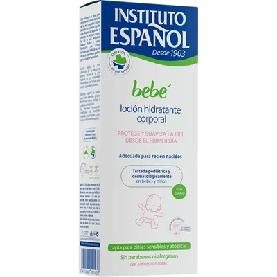 Lotiune de corp pentru bebelusi, Instituto Español, 300ml