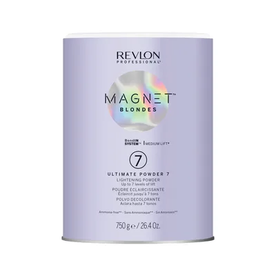Pudră decolorantă păr, Revlon, Magnet Blondes Ultimate 7, 750g