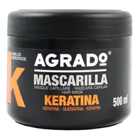 Masca de Păr, Agrado, Keratină, 500ml, Negru