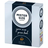 Prezervative Mister Size 57mm, ultra subțiri, pachet 36