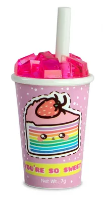 Martinelia Sweet Soda Lip Balm, 7g, design pahar suc, culori diverse (roz, mov, galben)