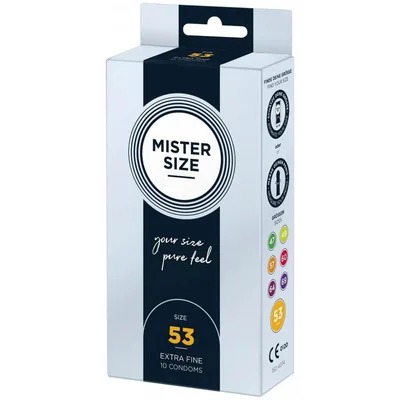 Prezervative Mister Size, 53mm, ultra-subtiri
