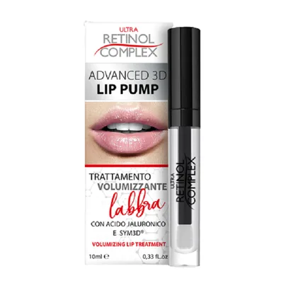 Lipă Volumizantă Retinol Complex, Lip Pump 3D Advanced Lip Care cu Acid Hialuronic