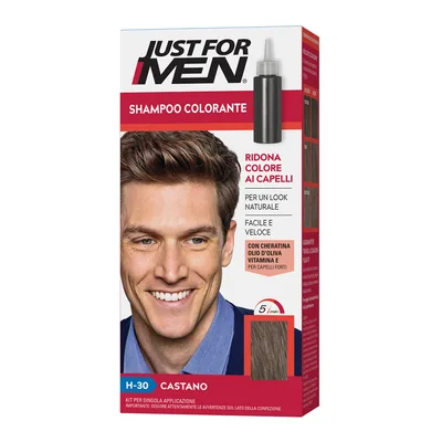Șampon colorant, Vari, Just For Men, castaniu