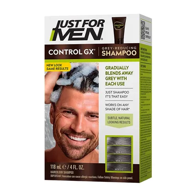 Șampon, Just For Men, Control GX, negru
