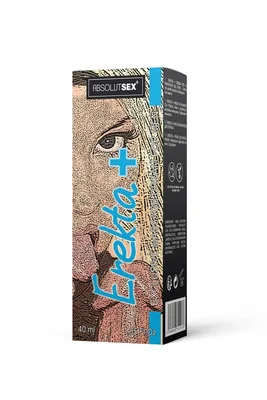 Cremă Intimă Ruf Erekta+, albastru, 40 ml
