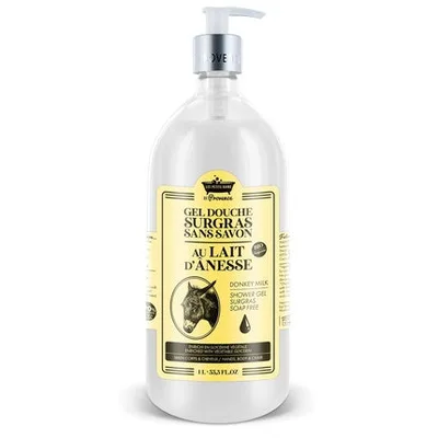 Gel de duș cu lapte de măgăriță, 1000 ml