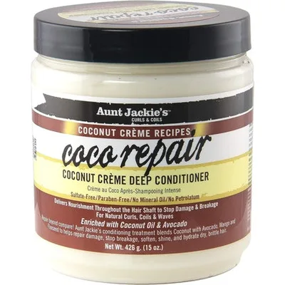 Spumă reparatorie coco, Aunt Jackie's, 436ml