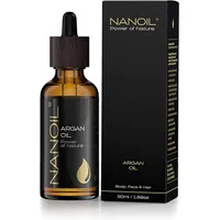 Ulei de argan, Nanoil, organic si presat la rece, 50ml