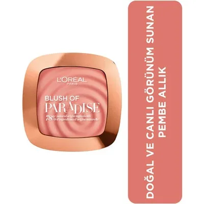 Blush compact, L'Oréal, Blush Of Paradise, 9g