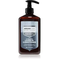 Condiționar Leave-In Arganicare Biotin 400ml pentru păr uscat și deteriorat