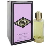Eau De Parfum Versace Jasmin Au Soleil, 100 ml, sticlă transparentă cu lichid galben