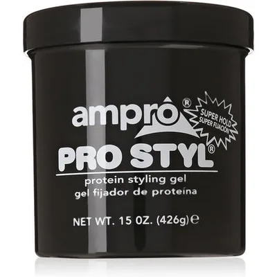 Gel pentru styling, Ampro, Pro Styl, super fixare, negru