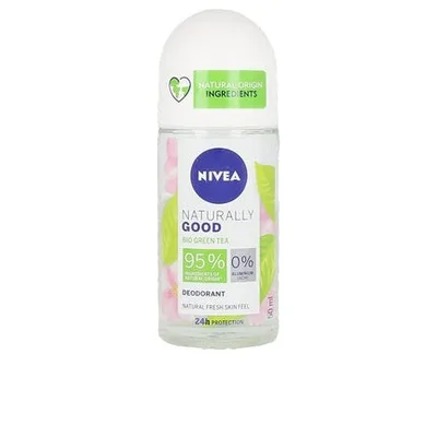 Deodorant Roll-On, Nivea Naturally, ceai verde 50ml