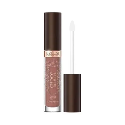 Ruj lichid, Eveline, Choco Glamour, 01 Ruby Chocolate