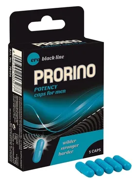 Lubrifiant personal, Hot, Ero Prorino Caps, pentru barbati