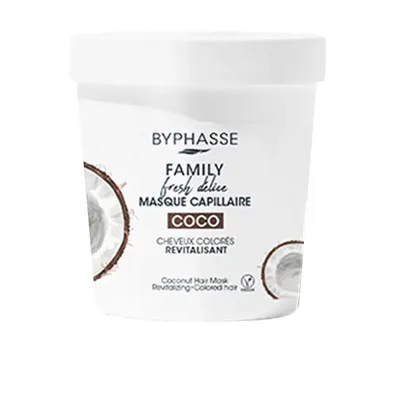 Byphasse Family Fresh Delice, Mască Colorată pentru Păr, 250ml