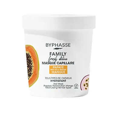 Masca de par, Byphasse, Family Fresh Delice, 250 ml