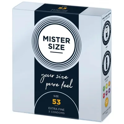 Prezervative, Mister Size, 53mm, ultra-sensibile