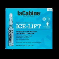 Ampoane faciale laCabine Ice-Lift, Cryo Collection, efect lifting și anti-oboseală, 10 buc x 2 ml