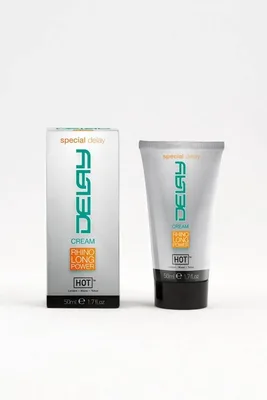 Cremă Întârziere, Hot, 50ml, alb