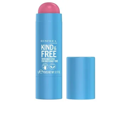 Primer de buze, Rimmel, Kind & Free Multi-Stick, roz