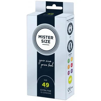 Prezervative Mister Size Ultra Subtiri 49mm 10 bucati