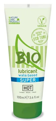 Lubrifiant Personal, Hot, BIO Super, 100ml, verde