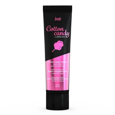 Lubrifiant Intt, aromă vată de zahăr, 100ml