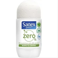 Deodorant roller, Sanex, Zero% Respect & Control, 50ml