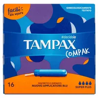 Tampon Tampax Compak Super Plus alb