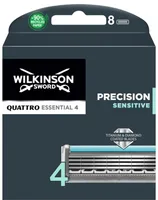 Rezerve pentru aparat de ras, Wilkinson Sword, Quattro Titanium Sensitive, 8 buc