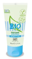 Lubrifiant Pe Bază de Apă, Hot, Bio, Sensitive, 50ml