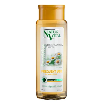 Șampon, Naturvital, Sensitive, mușețel, 300ml