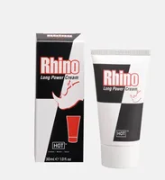 Cremă întârziere, Hot, Rhino, alb-negru 30ml