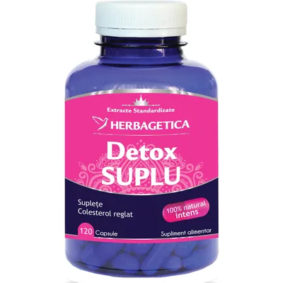DETOX SUPLU 120CPS
