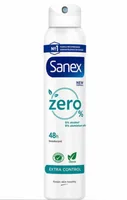 Deodorant spray, Sanex Zero% Extra Control, 200ml