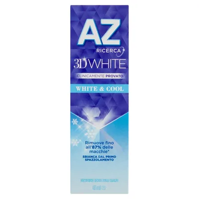 Pasta de dinți, AZ, 3D White, 101g